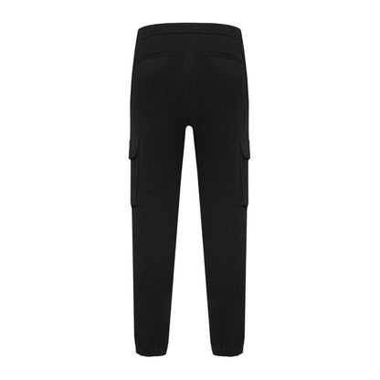 Calvin Klein Jeans Black Cotton Casual Pants