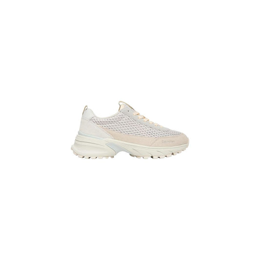 Sneakers by Calvin Klein Jeans for women in leather beige & signature presents a impeccable silhouette as City Women's Chunky Leather Sneakers, expertly defined by a impeccable chunky style for a impeccable, high-fashion look.