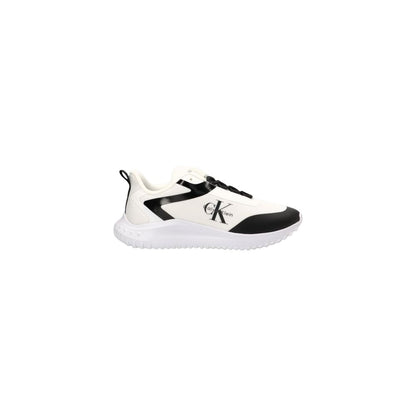 Calvin Klein Jeans Black And White Recycled Polyester Athletic Sneakers