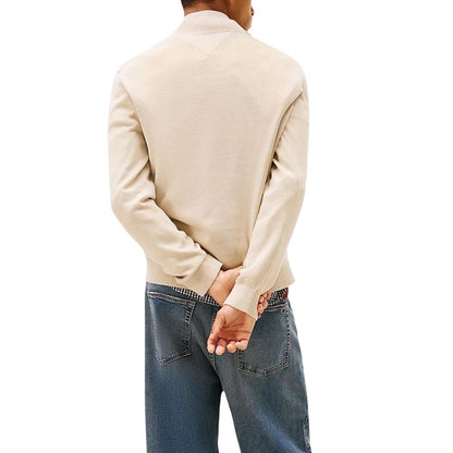 Tommy Hilfiger Jeans Beige Organic Cotton Sweatshirt
