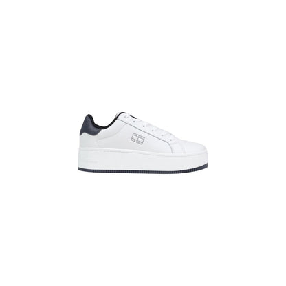 Tommy Hilfiger Jeans White Leather Chunky Sneakers