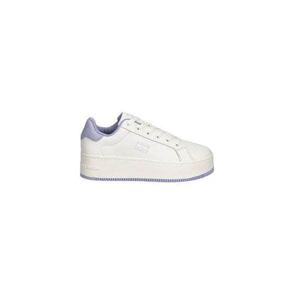 Tommy Hilfiger Jeans White Leather Chunky Sneakers