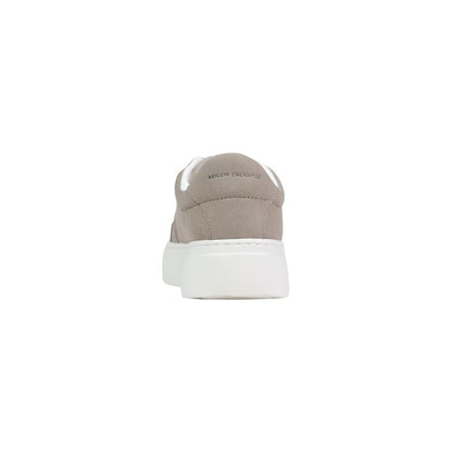 Armani Exchange Brown Polyamide Athletic Sneakers