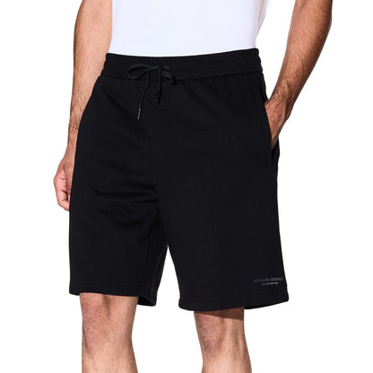 Armani Exchange Black Cotton Sportswear