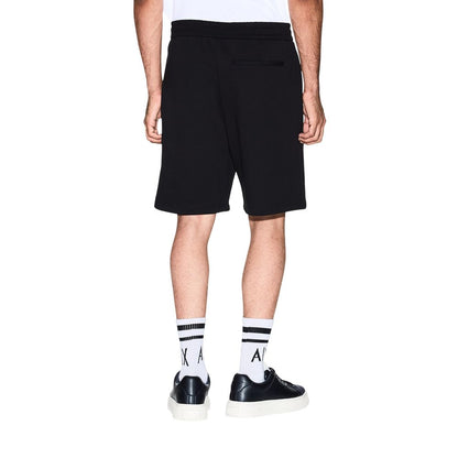 Armani Exchange Black Cotton Sportswear