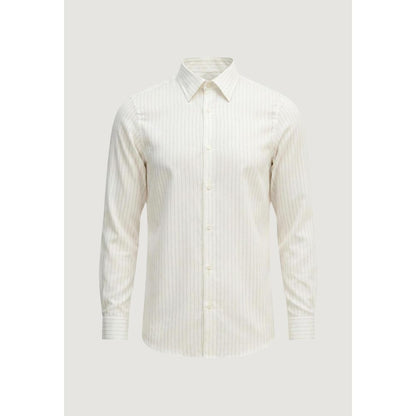 Armani Exchange Bicolor Viscose Pattern Shirt