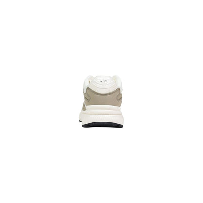 Armani Exchange Green Polyester Athletic Sneakers