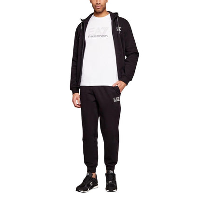 EA7 Emporio Armani White Cotton T-Shirt
