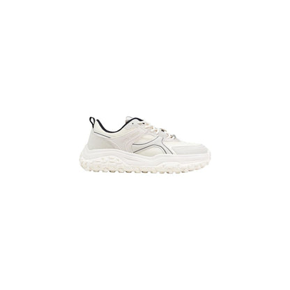 Antony Morato White Polyester Athletic Sneakers