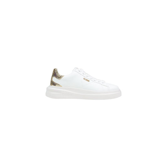 Sneakers by Guess for women in polyester leather white & signature features an timeless silhouette from the City Women's Low Top Polyester Leather Sneakers collection, showcasing a signature low-top style with an timeless finish.