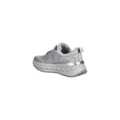 Guess Silver Polyester Chunky Sneakers
