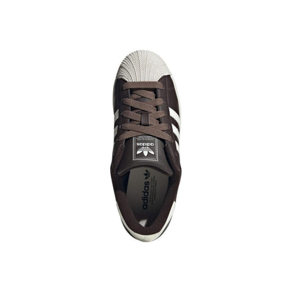 Adidas Originals Brown Leather Low Top Sneakers