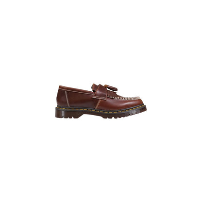 Dr. Martens Brown Leather Slip-On Loafers