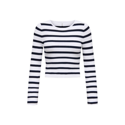 Only Blue Viscose Sweatshirt