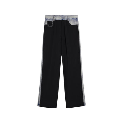 Desigual Black Polyester Pants