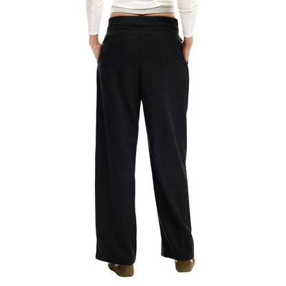 Desigual Black Polyester Casual Pants