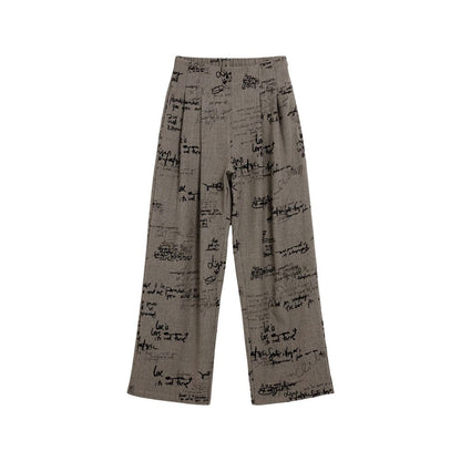 Desigual Gray Polyester Casual Pants