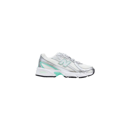 New Balance Silver Synthetic Athletic Sneakers