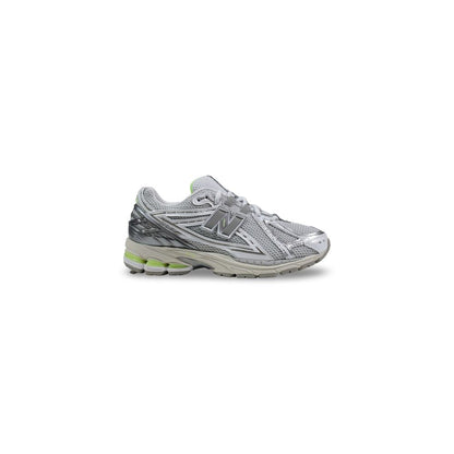 New Balance Gray Synthetic Athletic Sneakers