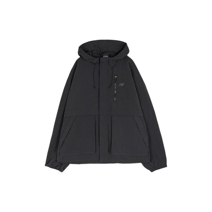 New Balance Black Nylon Shell Jacket