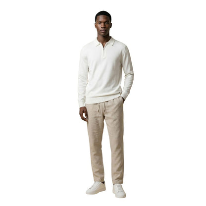 Gianni Lupo White Viscose Sweatshirt