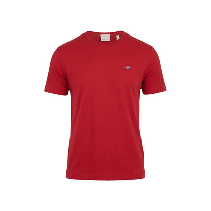 Gant Red Cotton T-Shirt