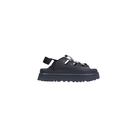 Flat Sandals by UGG for women in polyethylene & polyurethane black, patterned & signature features an statuesque Women's Polyethylene & Polyurethane Flat Sandals silhouette with a refined flat and elegant .