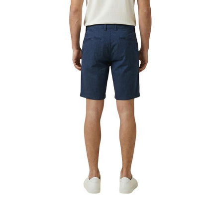 Armani Exchange Blue Cotton Shorts