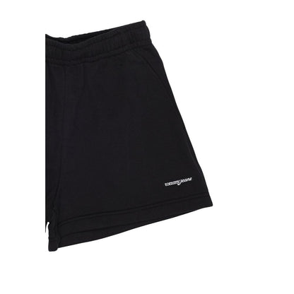 Tommy Hilfiger Jeans Black Recycled Cotton Short And Mini Shorts