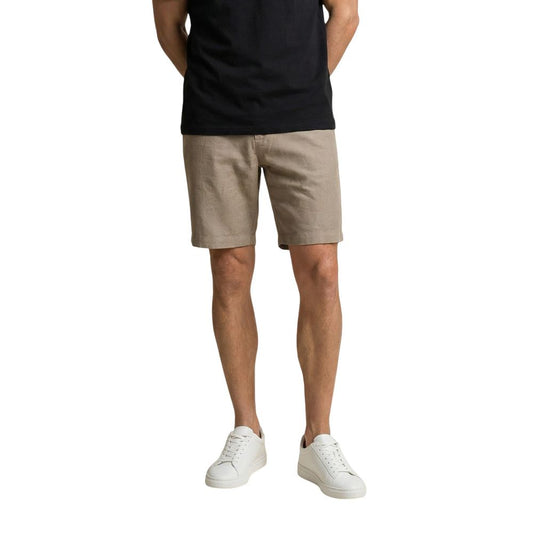 Bermuda Shorts by Armani Exchange for men in stretch linen & cotton green features a eye catching straight & relaxed-fit and short with a eye catching .