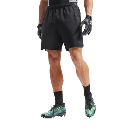 Under Armour Black And White Polyester Bermuda Shorts