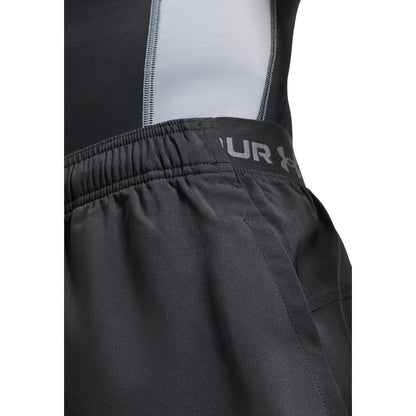 Under Armour Black And White Polyester Bermuda Shorts