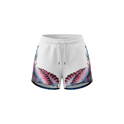 County of Milan White Cotton Short And Mini Shorts
