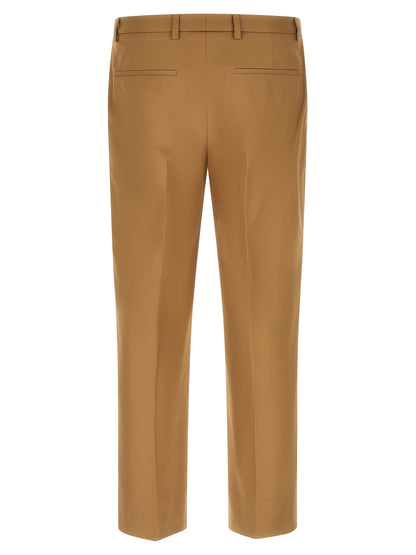 Gucci Beige Cotton Casual Pants