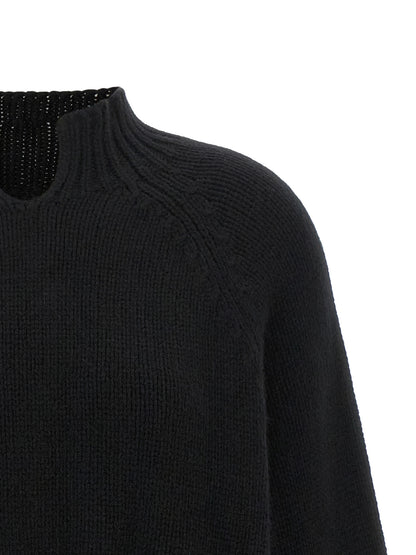 Khaite Black Cashmere Cardigan