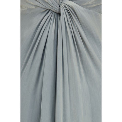 Nissa Bicolor Polyester Casual Dress