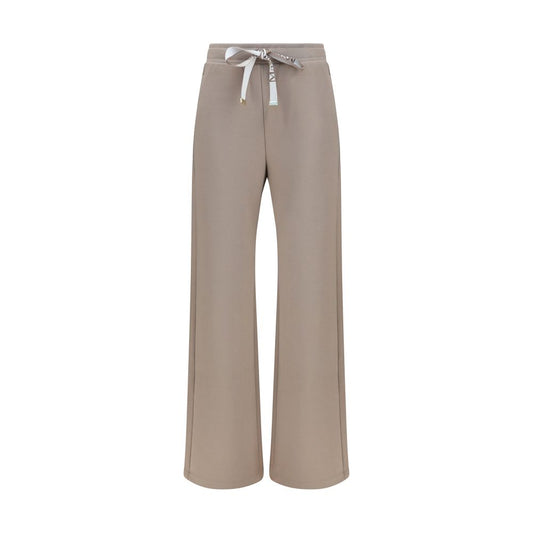 S Max Mara Beige Cotton Casual Pants