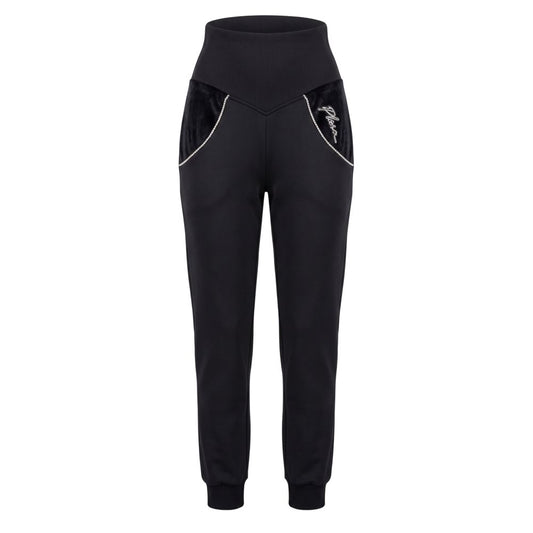 Activewear Sweatshirt by Philipp Plein for women in polyster cotton & polyamide black features an contemporary silhouette with , refined detailing, and an contemporary for a sophisticated performance look.