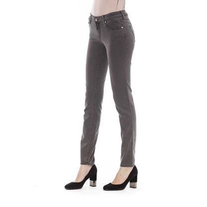Jeans by Jacob Cohen for women in cotton & modal gray features a refined silhouette with a refined , defined by a and a refined long for a refined finish.