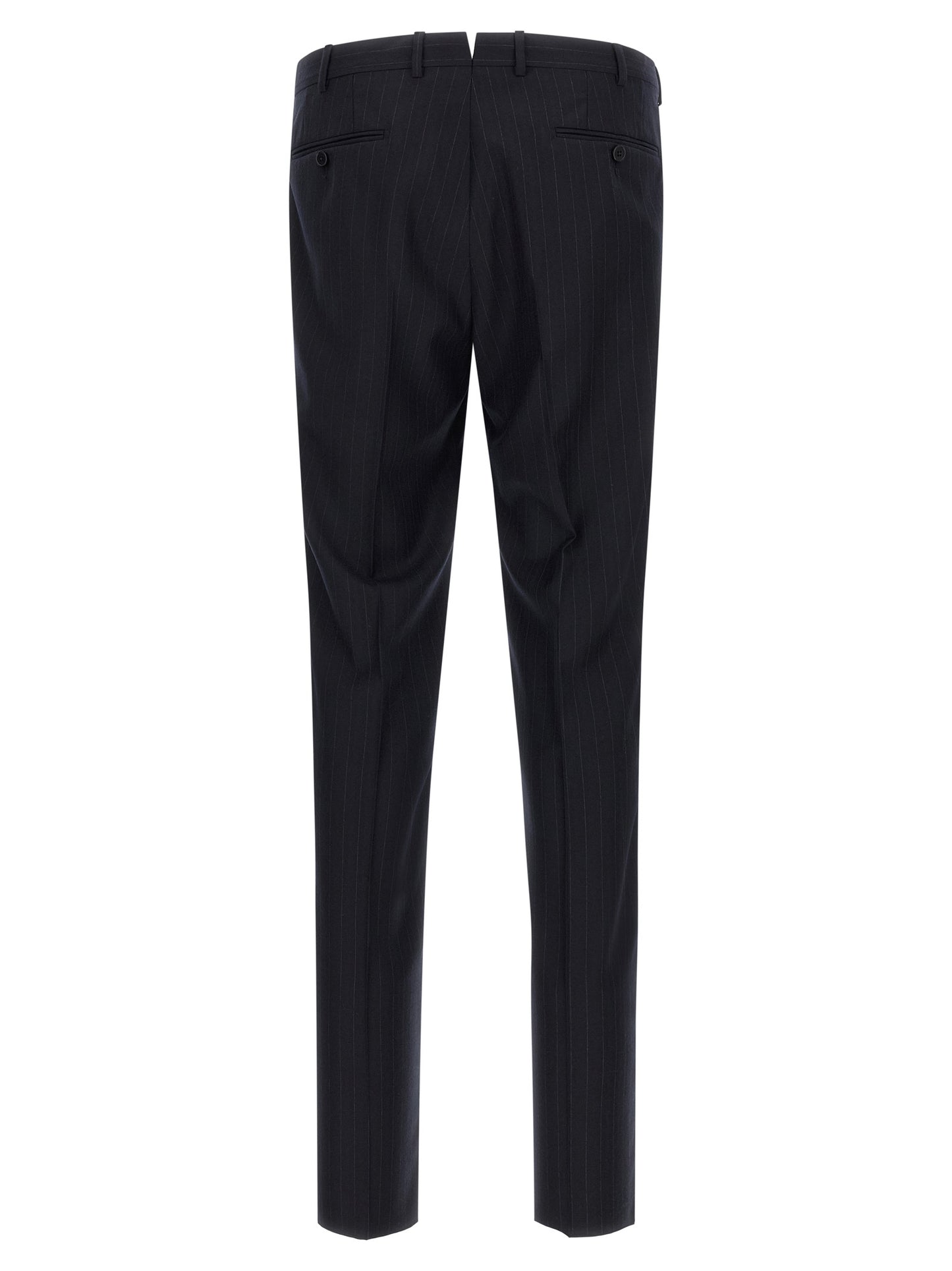ZEGNA Blue Wool Two-Piece Suit