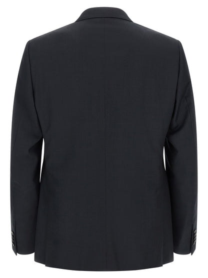 ZEGNA Blue Wool Two-Piece Suit