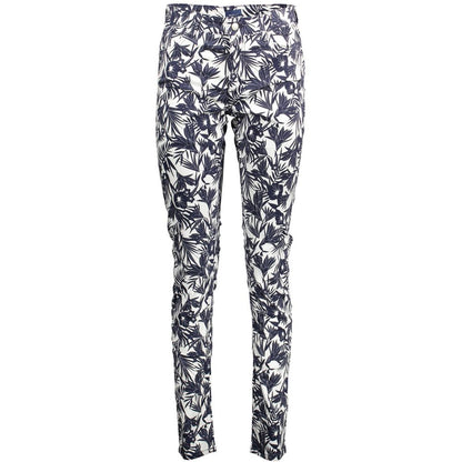 Gant Blue Organic Cotton Women's Trouser
