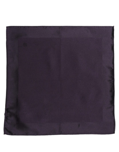 Dolce & Gabbana Men Purple Square Handerkerchief Pocket Scarf