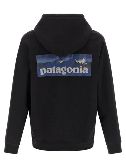 PATAGONIA Black Polyester Sweatshirt