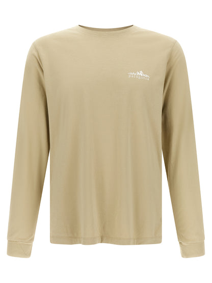 PATAGONIA Beige Cotton T-Shirt