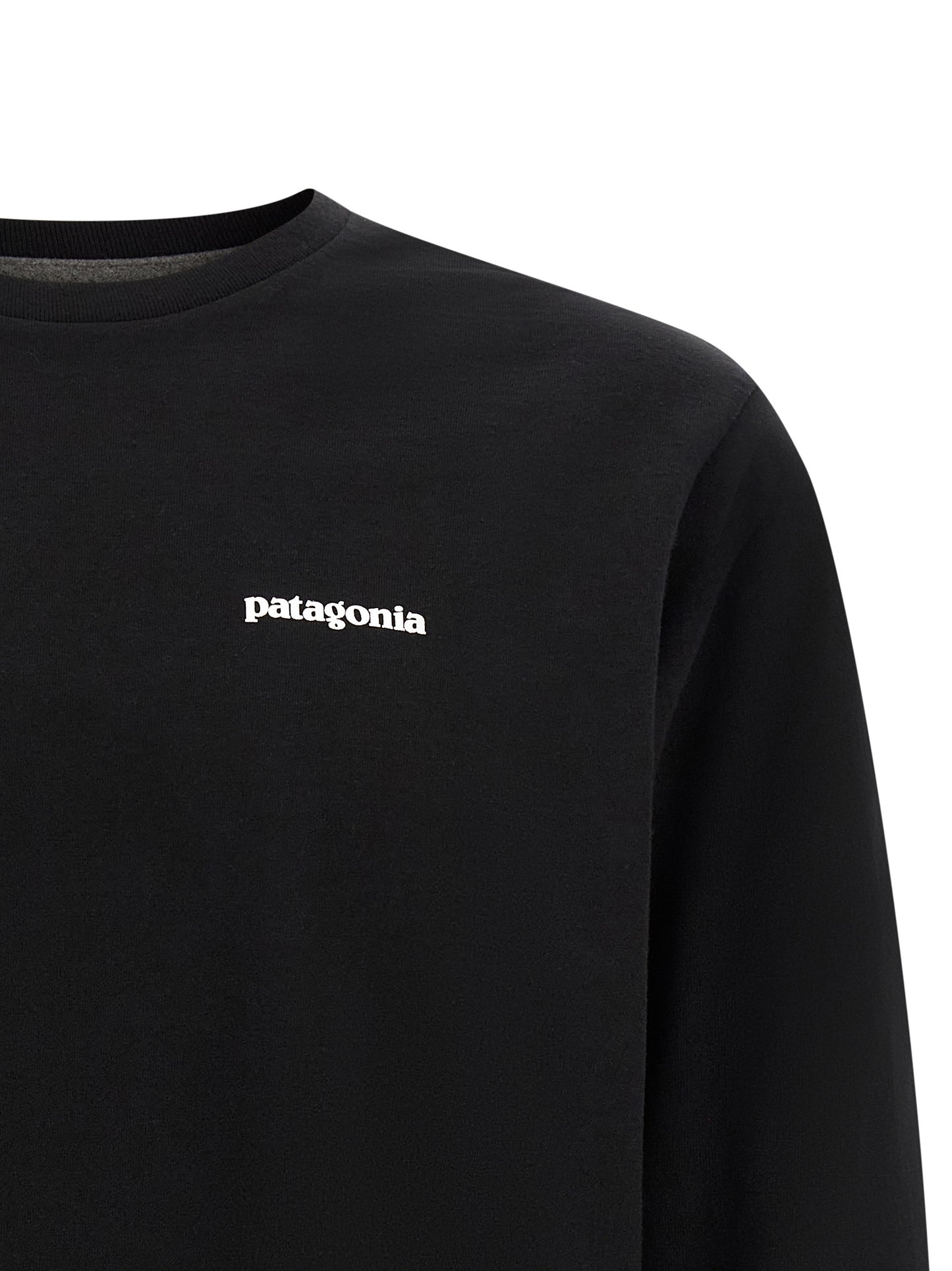 PATAGONIA Black Cotton T-Shirt