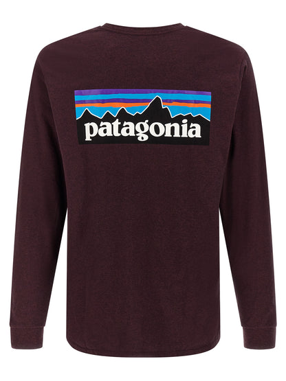 PATAGONIA Bordeaux Cotton T-Shirt