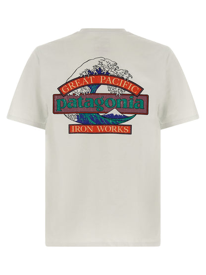 PATAGONIA White Cotton T-Shirt