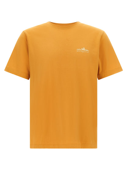 PATAGONIA Orange Cotton T-Shirt