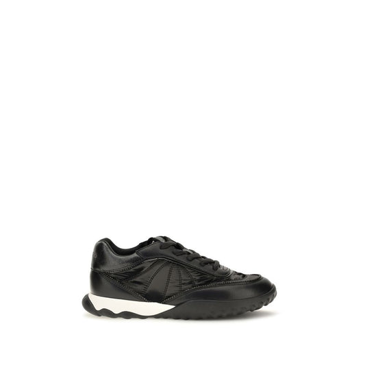 Sneakers by PINKO for women in bos taurus suede calf leather black features a chic design, perfectly showcasing the chic low-top style of this Women's Low Top Bos Taurus Suede Calf Leather Sneakers.